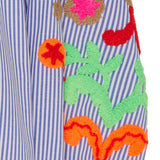 Marta du Cháteau 268191 Aleta shirt Blue Denim Stripe