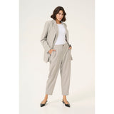 Esther Shaped Blazer Feather Gray Melange Pin