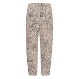 Lisa Cropped Jeans Abstract Leopard