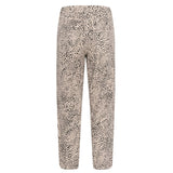 Lisa Cropped Jeans Abstract Leopard