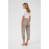 Lisa Cropped Jeans Abstract Leopard