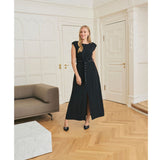 Tessa Dress Black Deep