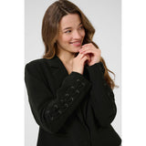 Lisa Blazer Black Deep