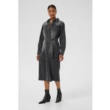 Abby Denim Dress Medium Grey