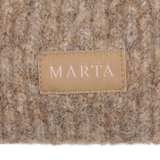 151512 Marta du Cháteau Rib Beanie Hat Fango