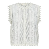 SeboraGo Blouse Top Off-White