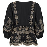 SofjaGO Blouse Black/Sand