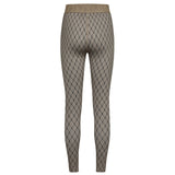 Hype the Detail Printed Leggings Beige