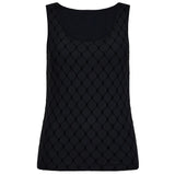 Hype the Detail Mesh Top Black