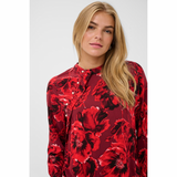 Rachel Elitha Shirt Red Flower