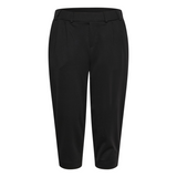 JENNY CAPRI PANTS BLACK DEEP. Lækre 3/4 lange baggy bukser fra Kaffe.
