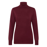 Astrid Roll Neck Windsor Wine