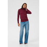 Astrid Roll Neck Windsor Wine