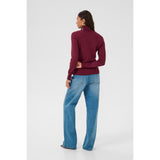 Astrid Roll Neck Windsor Wine