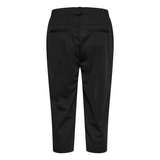 JENNY CAPRI PANTS BLACK DEEP. Lækre 3/4 lange baggy bukser fra Kaffe.