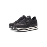 Ronja Plateau Glitter black