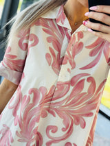 Bianca Dress Beige Rose