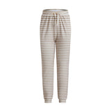 Alma Pants Sand/Ivory Stripe