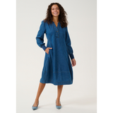 Allura Arpa Rib Dress dark blue wash