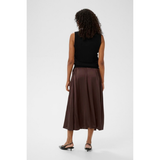 Amara Skirt Chocolate Brown (levering 5-7 hverdage)