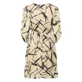 Archy dress feather gray/ black