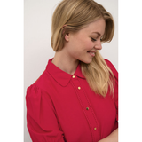 Asmine Ss Shirt Fiery Red