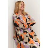 Assia dress big grafisk print