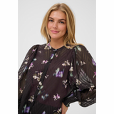 Claire Shirt Black Coffee Multi