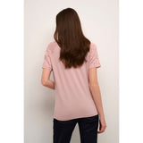 BELIA NICOLE BLOUSE PALE MAUVE
Virkelig fin t-shirt fra Culture. Belia t-shirt har rund hals, korte blonde ærmer. Den har en normal pasform.
Rund hals og korte ærmer
Blonder
Flot rosa farve
Normal t-shirt pasform
Størrelsesguide: Belia t-shirt er normal i størrelsen.