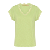 Biana Lace T-Shirt Nile Green