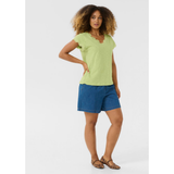 Biana Lace T-Shirt Nile Green