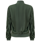Bobbi Bomber Jacket Dusty Army