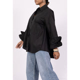 Bonnes Loose Shirt Black