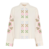 Breezy Shirt Spring Gardenia