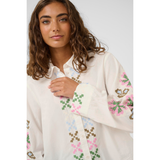 Breezy Shirt Spring Gardenia