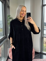 Velvet Dress Black