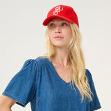 Cebrina Cap fiery red