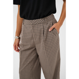 Checka Pants Brown Check
