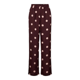 Dotti Pants Plum Rose Big Dot