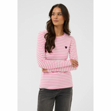 Liddy T-Shirt Chalk Pink power