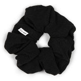 Ea Zig Zag Scunchie Black