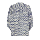SiggaGO Jo Blouse Blue/White