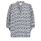 SiggaGO Jo Blouse Blue/White