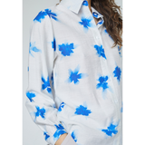Gada SH57 Shirt 18739 Cream Blue