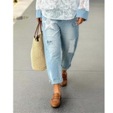 Gaia Jeans Lace Star Light Denim
