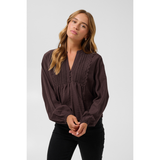 Galina Blouse Fudge