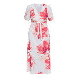 Gelea Dress 18919 Coral Flower