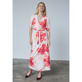 Gelea Dress 18919 Coral Flower