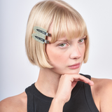 Crystal Clip 2pcs Green