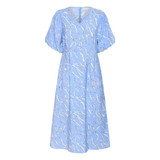 Hannah Midi Dress Vista Blue W. Nantucket